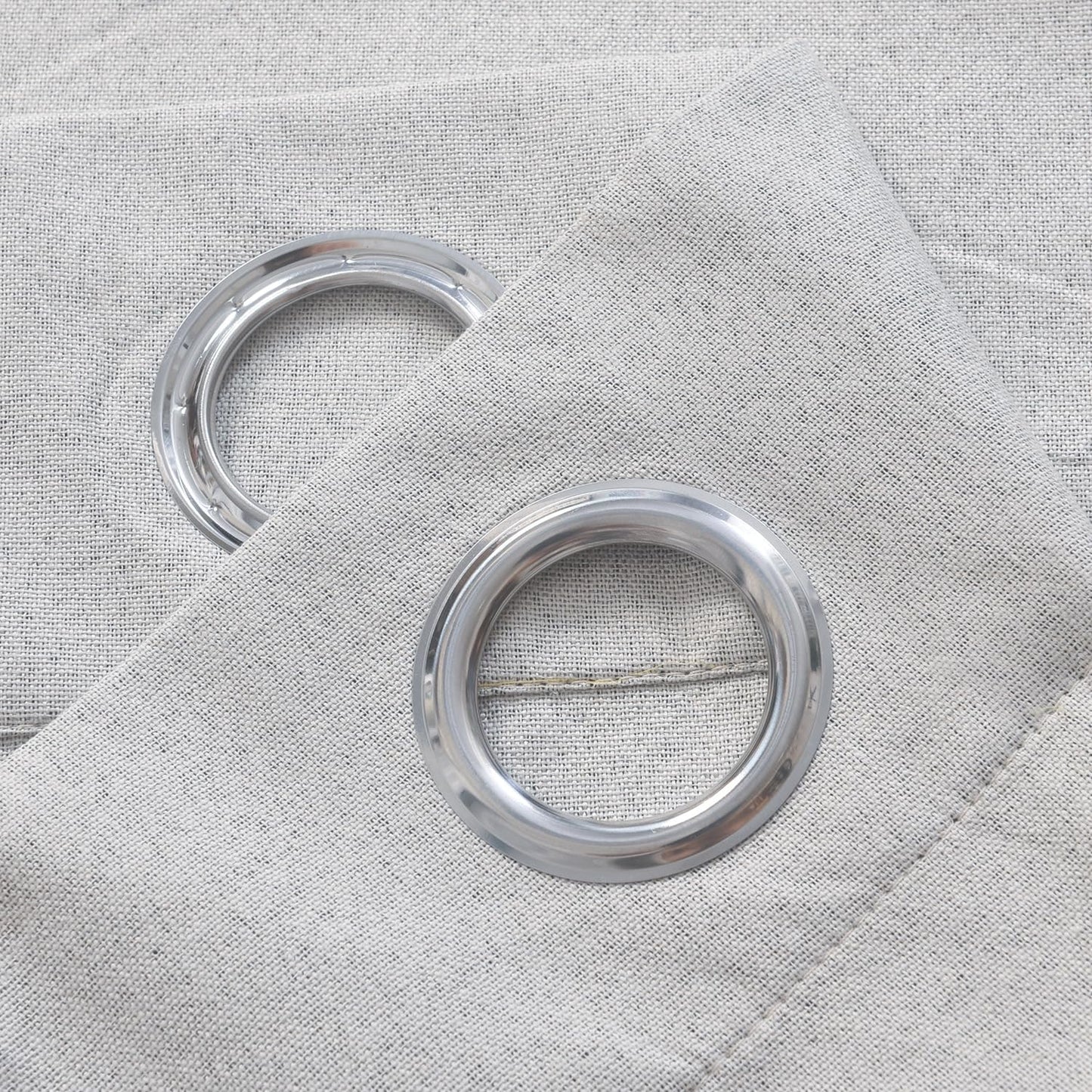 Blackout Curtains 2-Panel Set - Thermal Insulated Textured Drapes with Grommet Top,Suitable for bedroom, living room