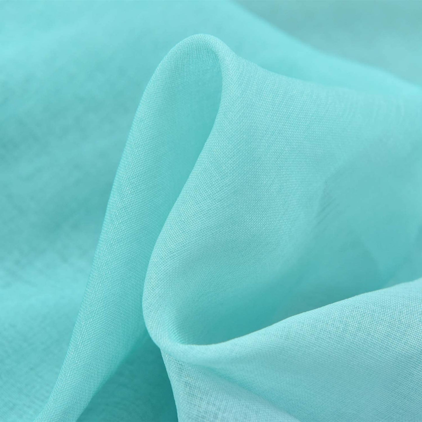 Sheer Curtain Linen Textured Voile Drapes with Fantastic Gradient Color,pack of 1