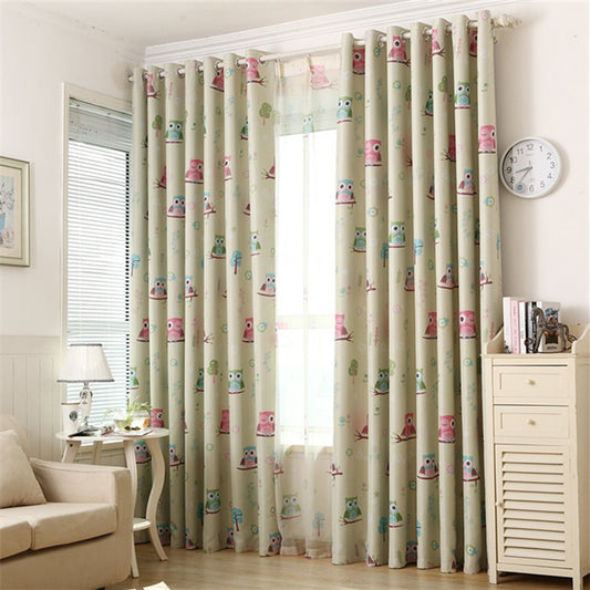 Gyrohomestore Animals Thermal Room Darkening Grommet Blackout Curtains