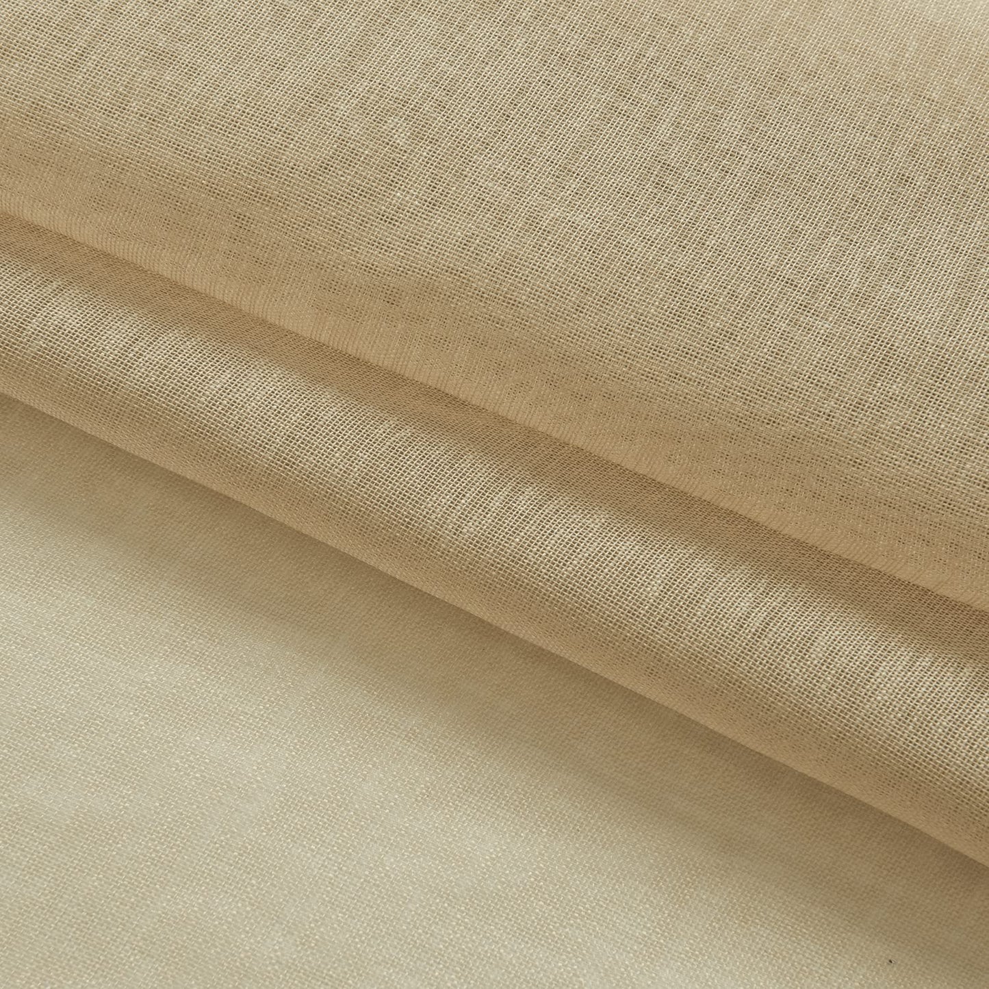 Semi Sheer Solid Voile Curtain Sunlight Filtering Protect Privacy Grommet Ring Top