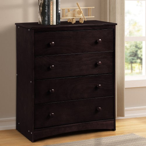 Gyrohomestore Bedroom 4 drawer Dresser with Wood Chest