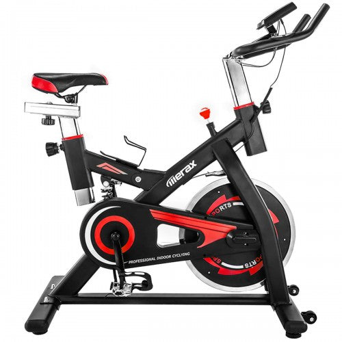 Gyrohomestore High Quality Black and Red Recling Exercise Bike