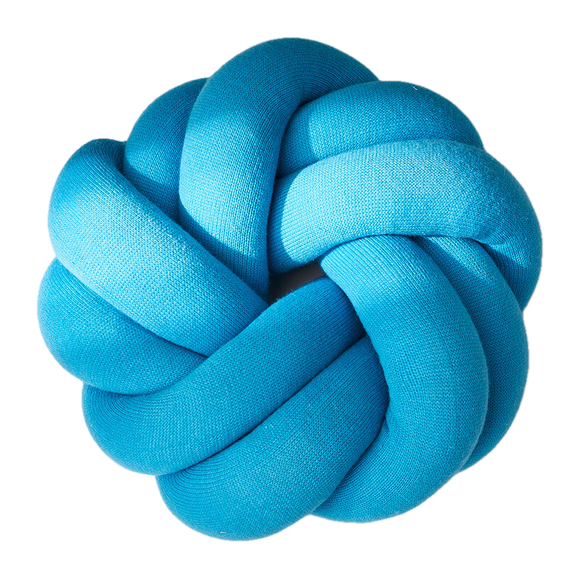 Knotted Circular Throw Pillow Soft for Bedroom Living Room Couch