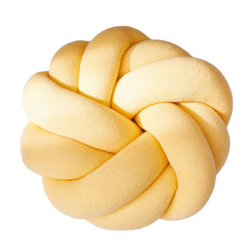 Knotted Circular Throw Pillow Soft for Bedroom Living Room Couch