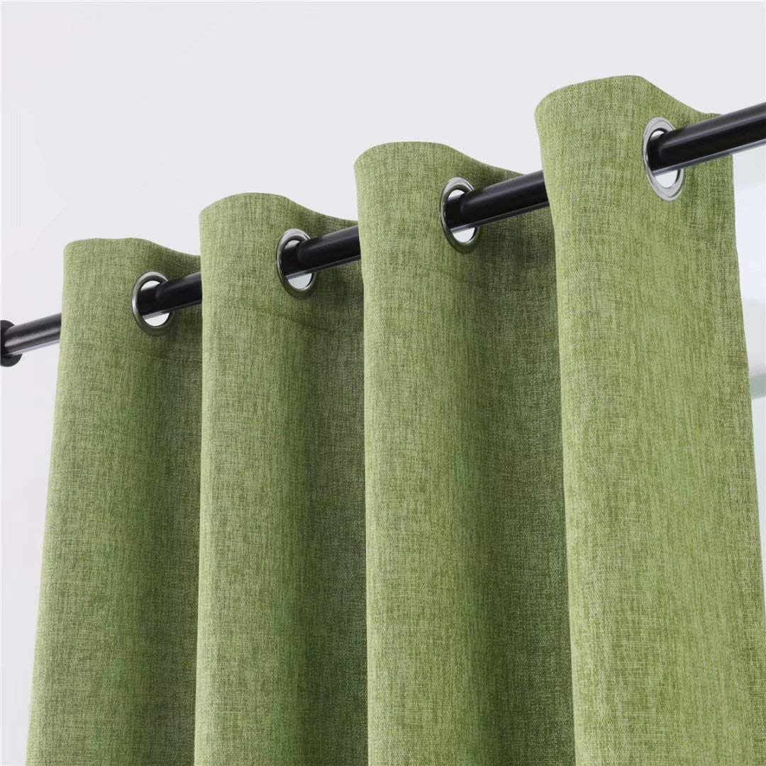 Gyrohomestore Room Darking Max Polyester Blackout Curtains Two Panels