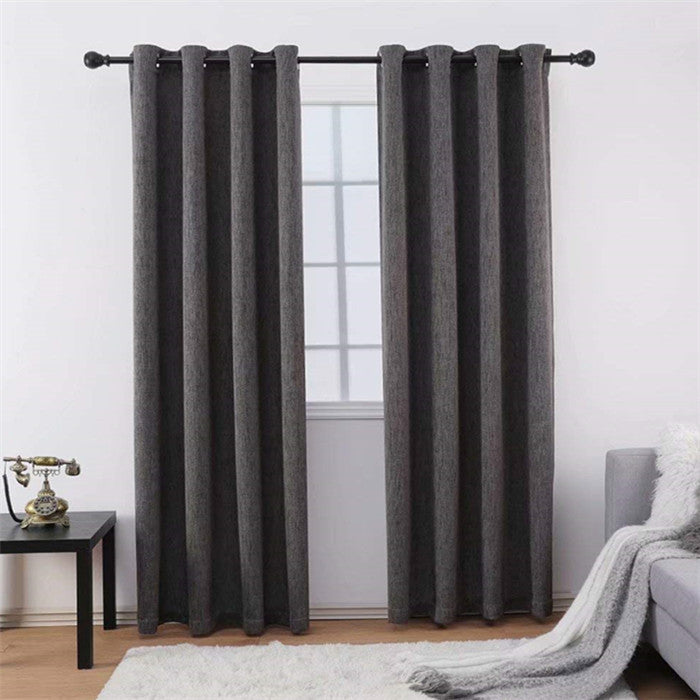 Gyrohomestore Room Darking Max Polyester Blackout Curtains Two Panels