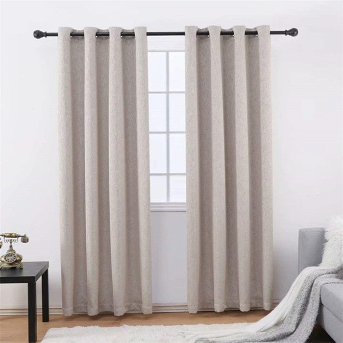 Gyrohomestore Room Darking Max Polyester Blackout Curtains Two Panels