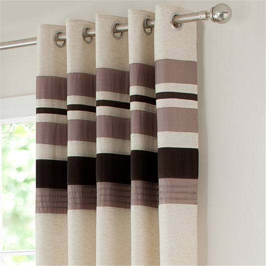 Gyrohomestore Fully Lined Satin Top Linen Room Darkening Window Treatment