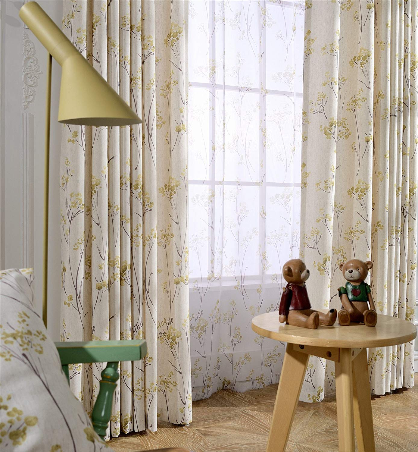 Gyrohomestore Synthetic Blackout Thermal Rod Pocket Curtain Panels