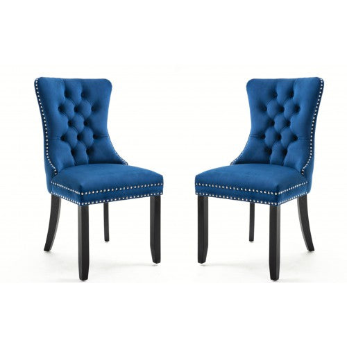 Gyrohomestore High-end Tufted Solid Wood Upholstered Dining Chair
