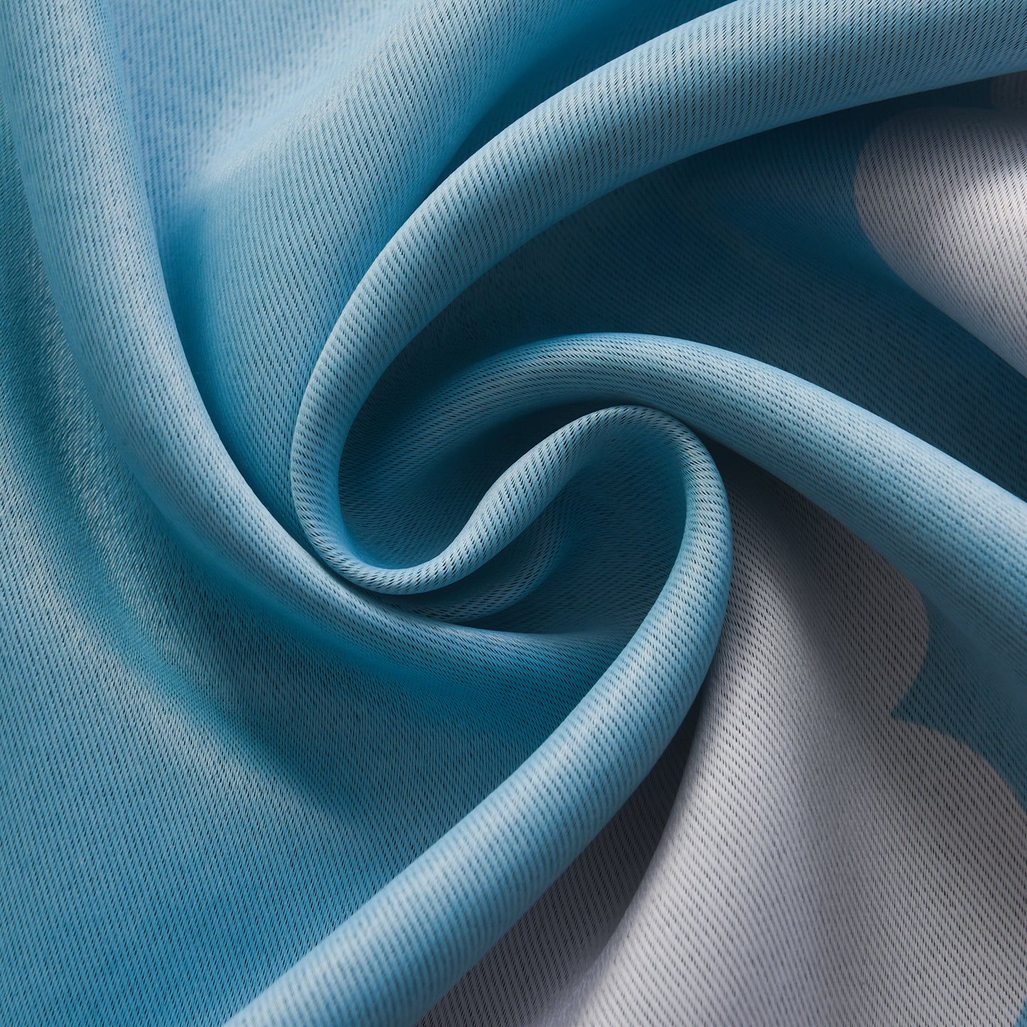 Cloud Room Darkening Curtains for Bedroom, Living Room, Window Curtain Rod Pocket Drapes