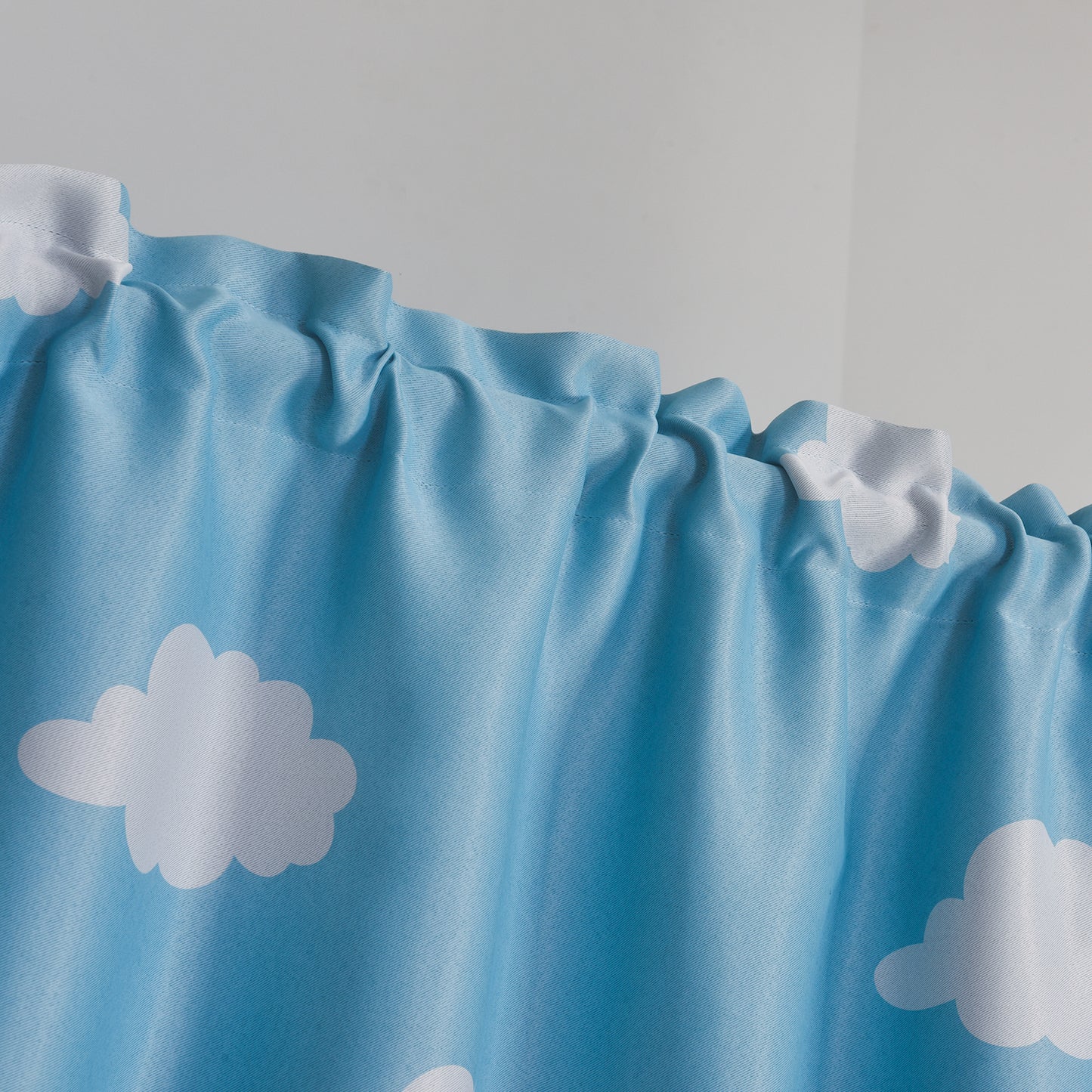 Cloud Room Darkening Curtains for Bedroom, Living Room, Window Curtain Rod Pocket Drapes