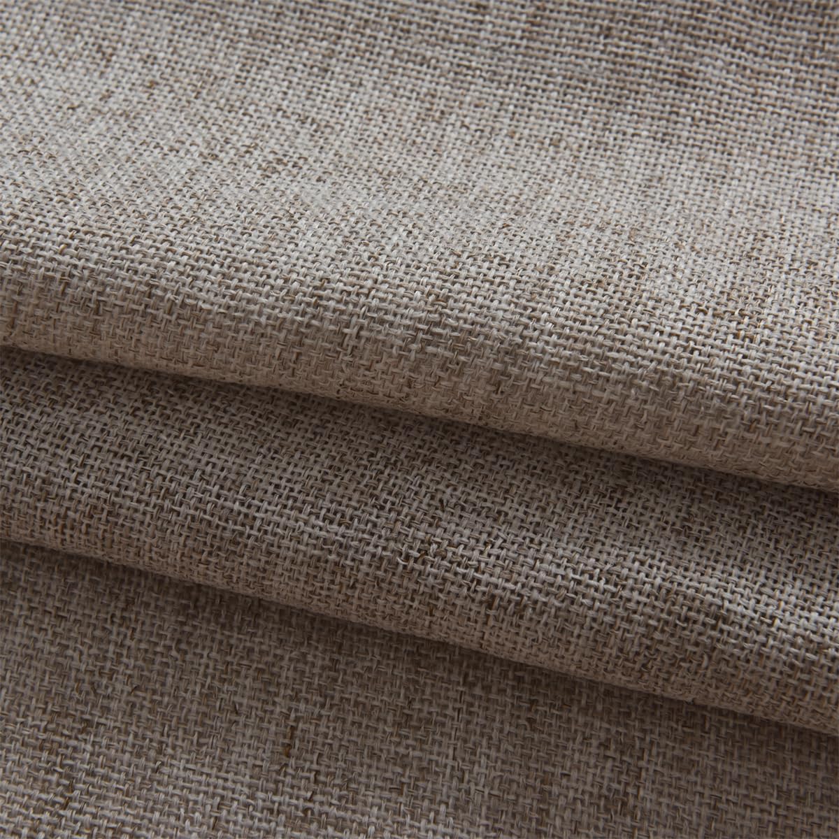 Sheer Curtains 2 Panel Set Khaki Light Filtering Drapes with Grommet Top for Living Room Bedroom