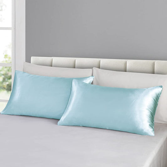 Queen Satin Pillowcase for Hair and Skin Silky Pillowcase.