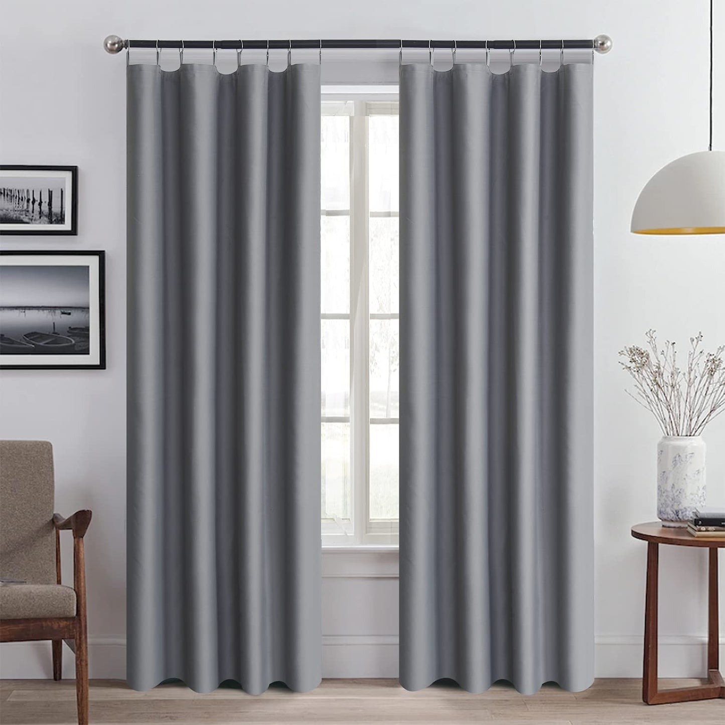 Thermal Insulated Blackout Curtain Liner 1 Panel for bedroom