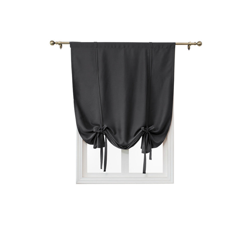 Balloon Shades Blackout Curtains Tie-Up Small Window Curtains