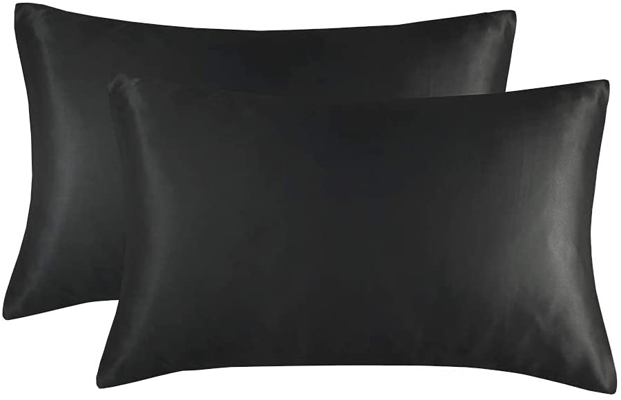 Queen Satin Pillowcase for Hair and Skin Silky Pillowcase.