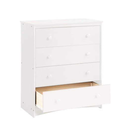 Gyrohomestore Bedroom 4 drawer Dresser with Wood Chest