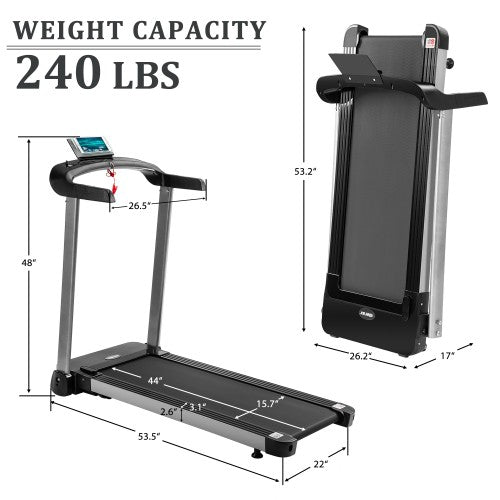 Gyrohomestore Light Commercial Spacing Saving Electric Folding Best Treadmill