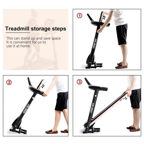 Gyrohomestore Folding Electric life fitness Treadmill Running Machine