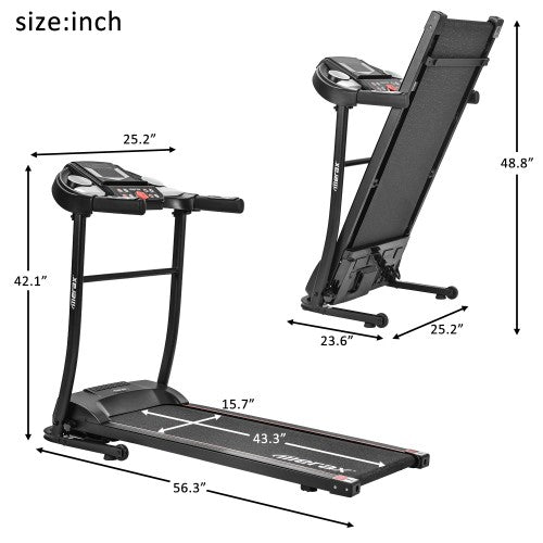 Gyrohomestore Folding Electric Best Treadmill Motorized Running Machine