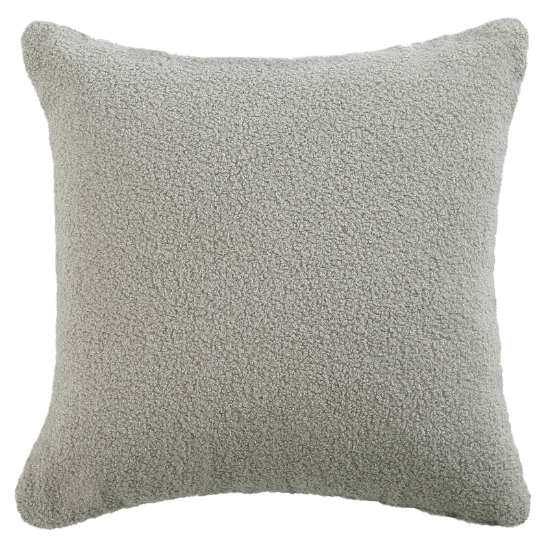 Plush Pillow Covers,Pack of 2, 18x18 inch Solid and Square for Bedroom