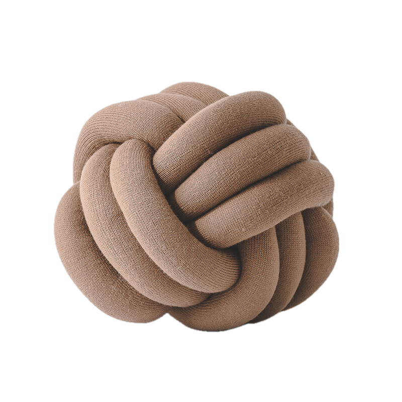 Knotted Ball Throw Pillow ,Soft and Smooth