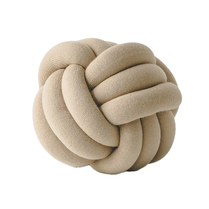 Knotted Ball Throw Pillow ,Soft and Smooth