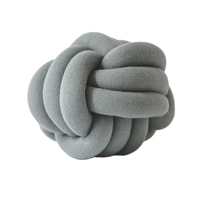 Knotted Ball Throw Pillow ,Soft and Smooth