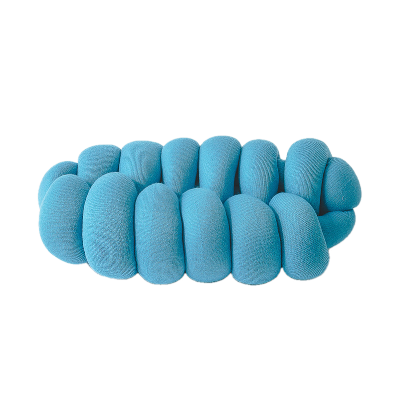 Knotted Ellipse Throw Pillow Used for Bedroom Living Room