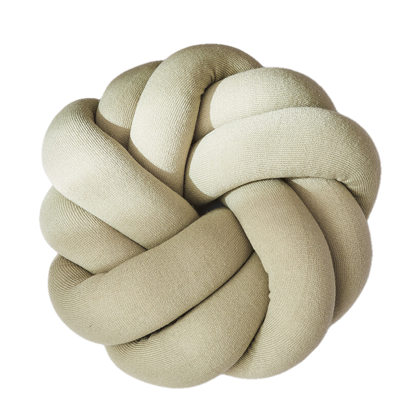 Knotted Circular Throw Pillow Soft for Bedroom Living Room Couch