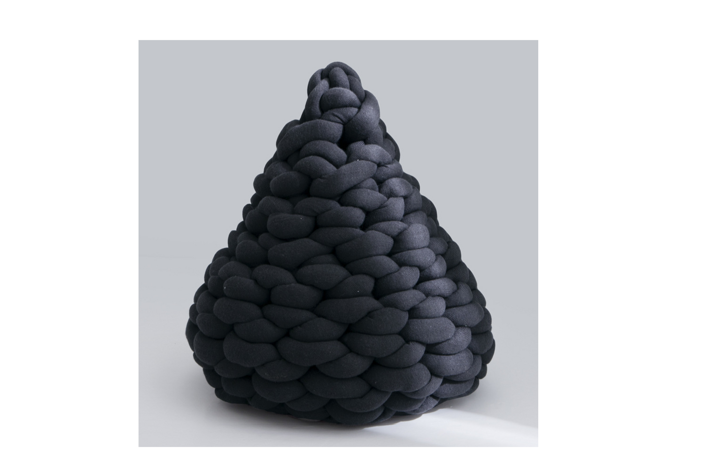 Knotted triangular Cone Throw Pillow ,Soft for your living room