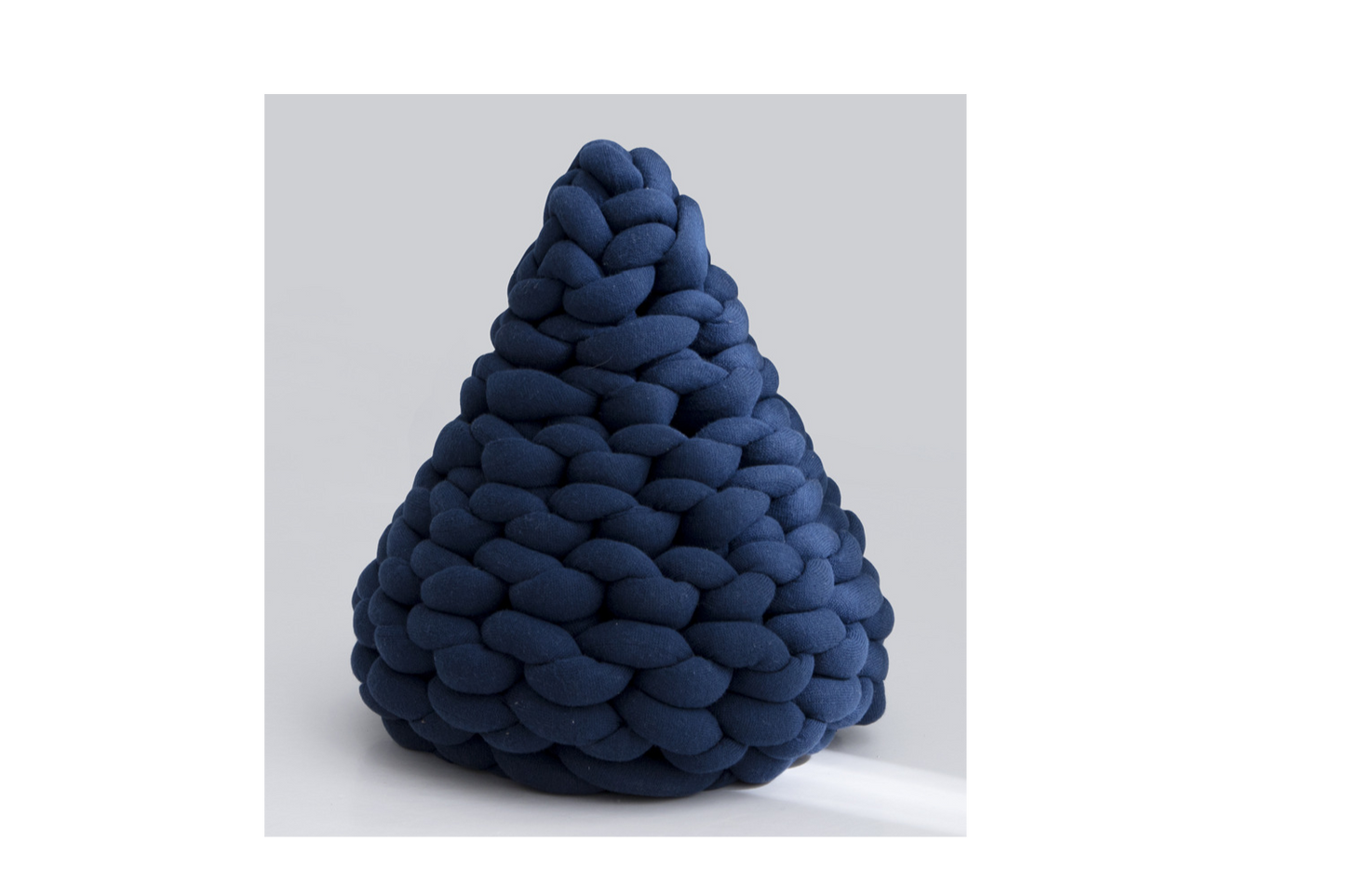 Knotted triangular Cone Throw Pillow ,Soft for your living room