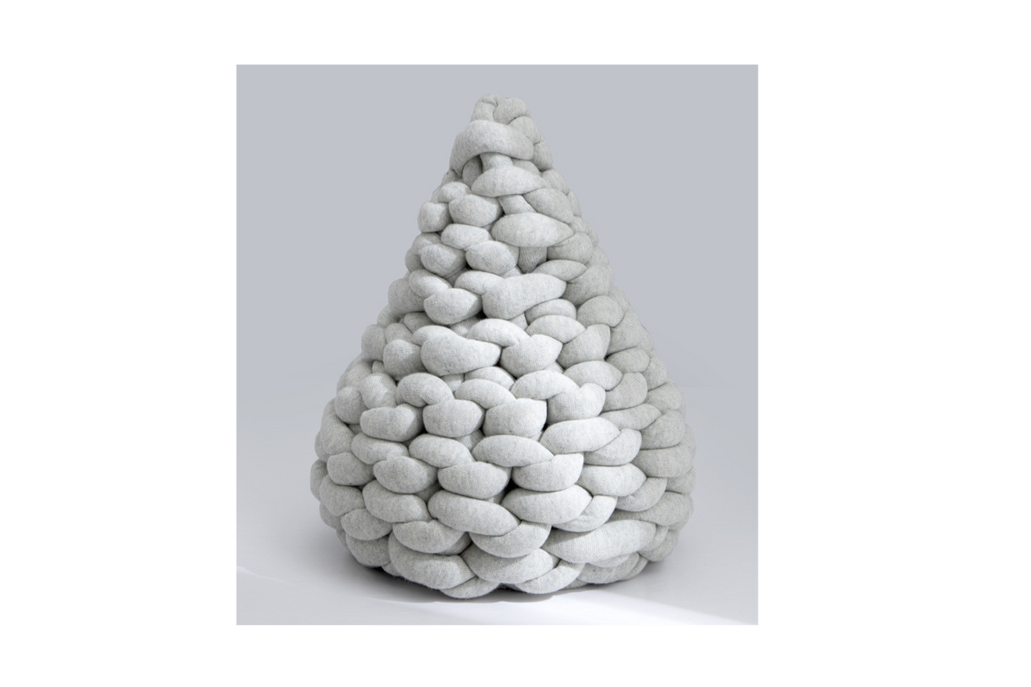 Knotted triangular Cone Throw Pillow ,Soft for your living room