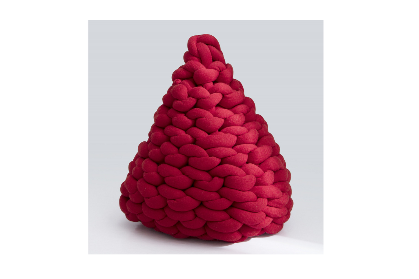 Knotted triangular Cone Throw Pillow ,Soft for your living room