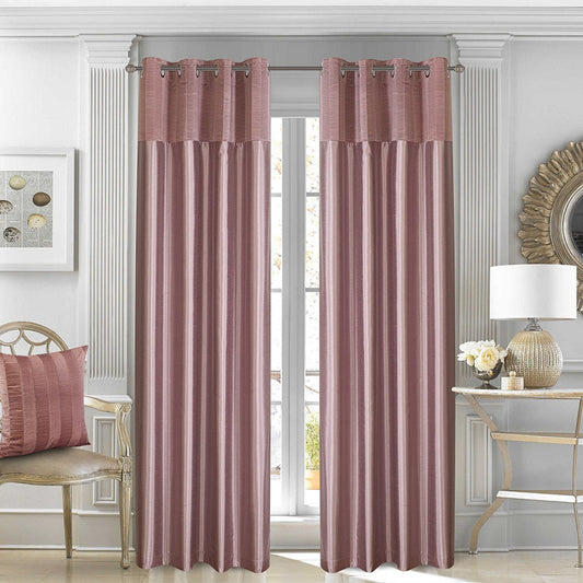 Gyrohomestore Basics Solid Simple Grommet Cheap Blackout Curtains