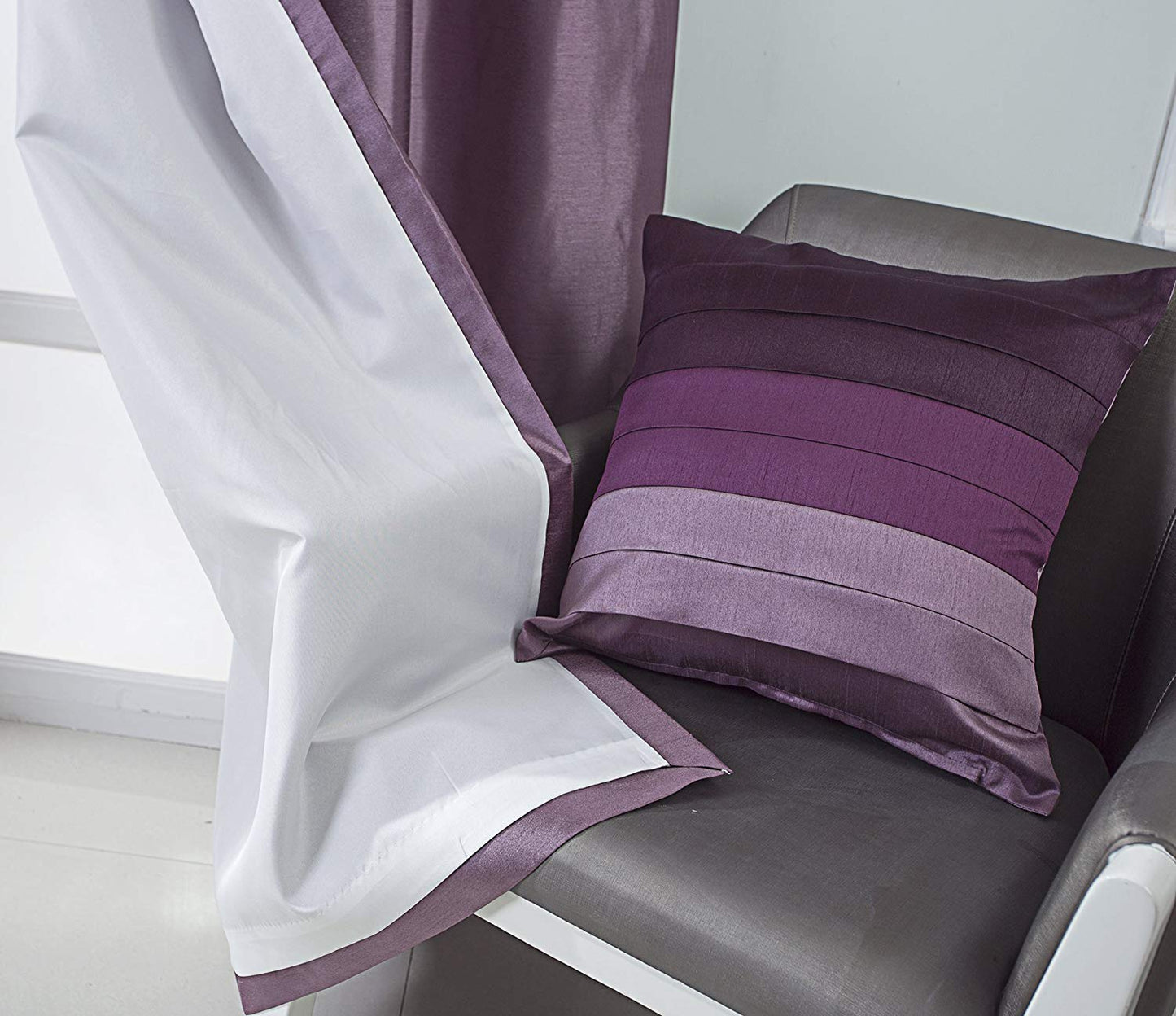 Gyrohomestore Purple Fully Lined Thermal Best Blackout Curtains
