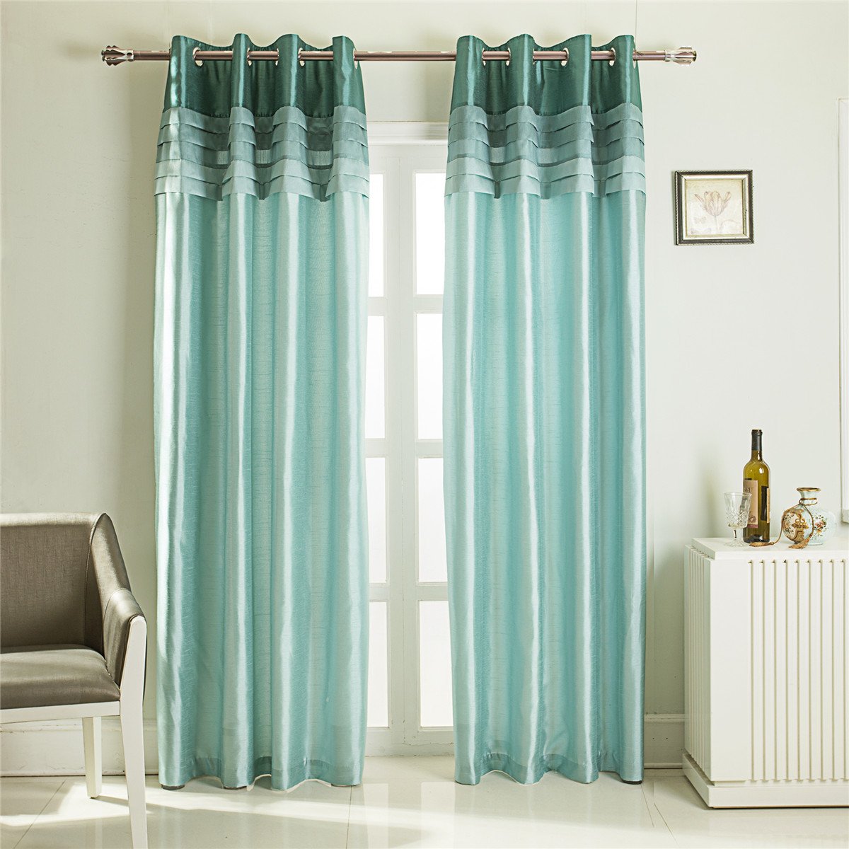 Gyrohomestore Purple Fully Lined Thermal Best Blackout Curtains