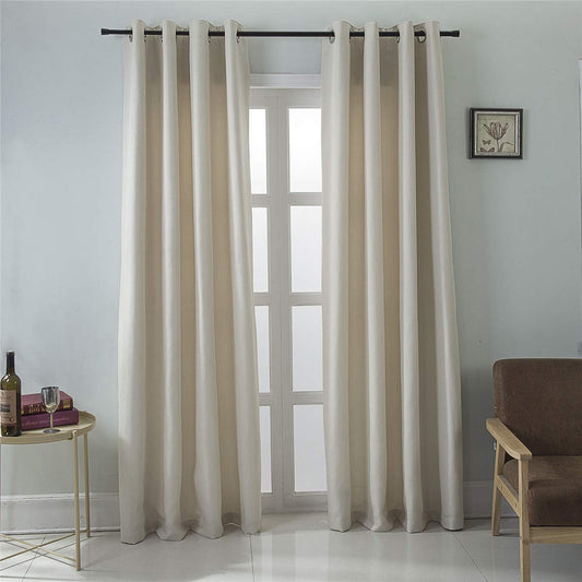 Gyrohomestore Solid Room Noise Reduce Darkening Window Curtains Cheap