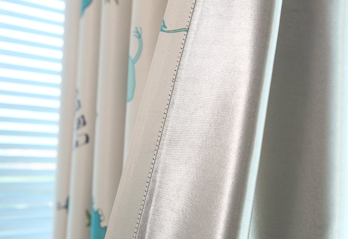 Gyrohomestore Cartoon Animals Grommet Top Kids Blackout Curtains
