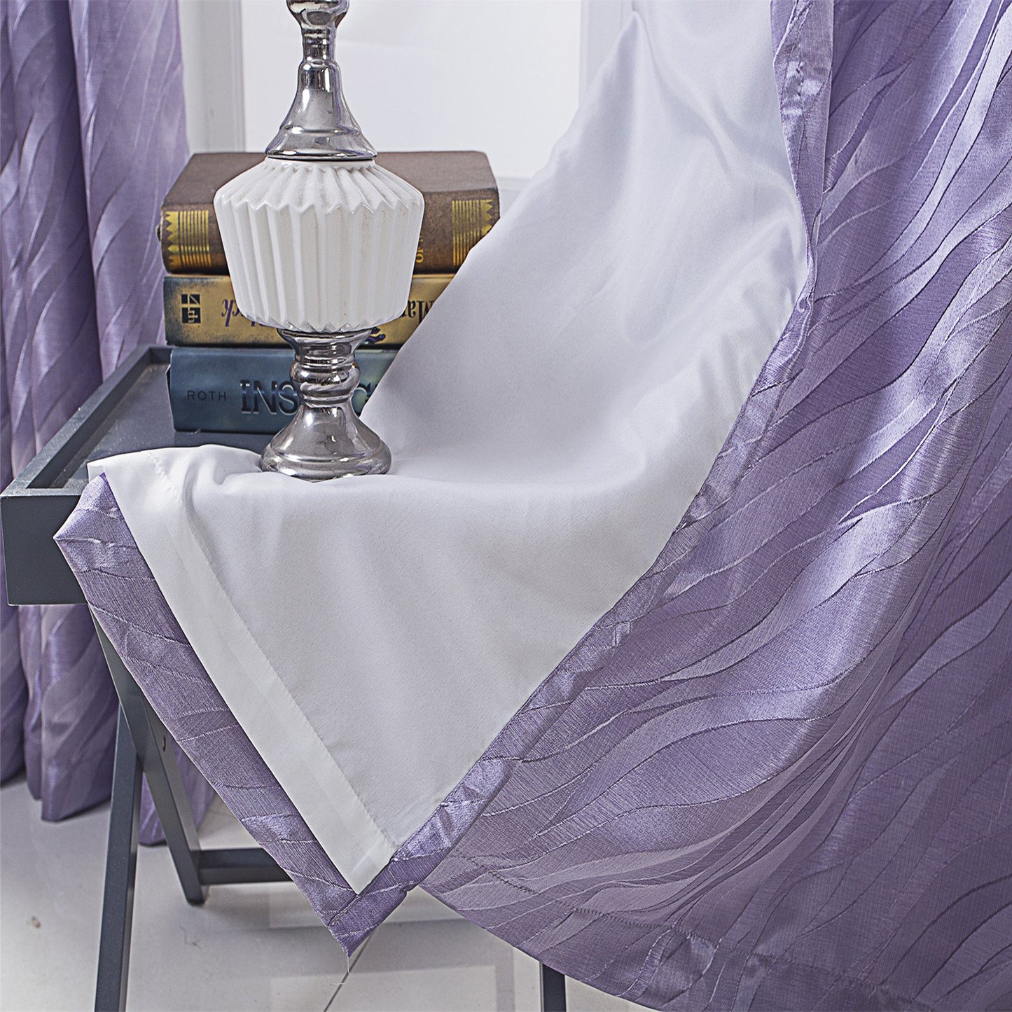 Gyrohomestore Cheap Solid Blackout Thermal Indoor/Outdoor Grommet Curtain