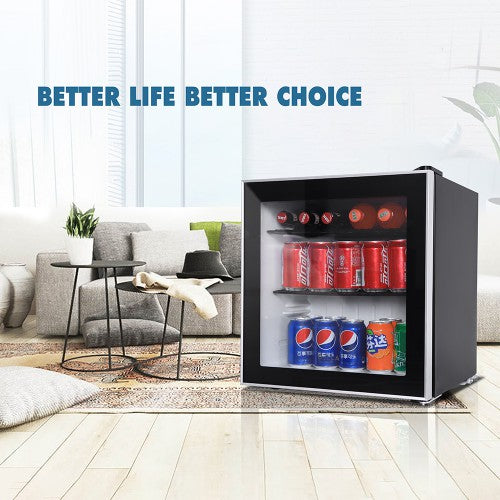 Gyrohomestore Evolution 1.6CU.FT. Freestanding Beverage Refrigerator