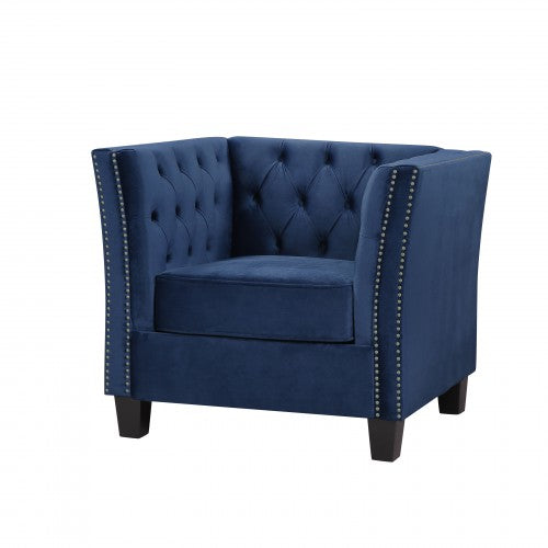 Gyrohomestore Tufted Classical Arm Chair with Thick Back