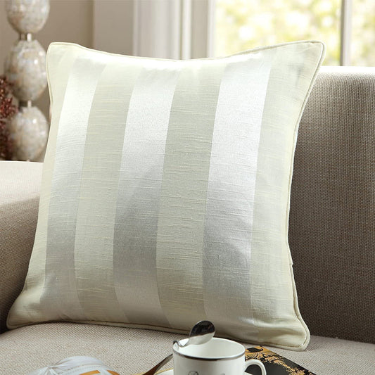 Cotton Jacquard Strips Cushion Covers